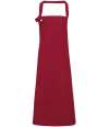 PR130 Premier Calibre Bib Apron Burgundy colour image